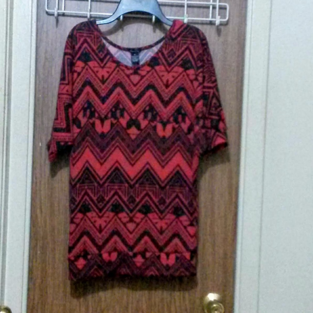Scoop Neck Tunic Top